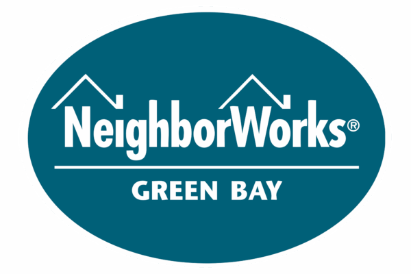 NeighborWorks Green Bay primary logo with wordmark and blue oval background.